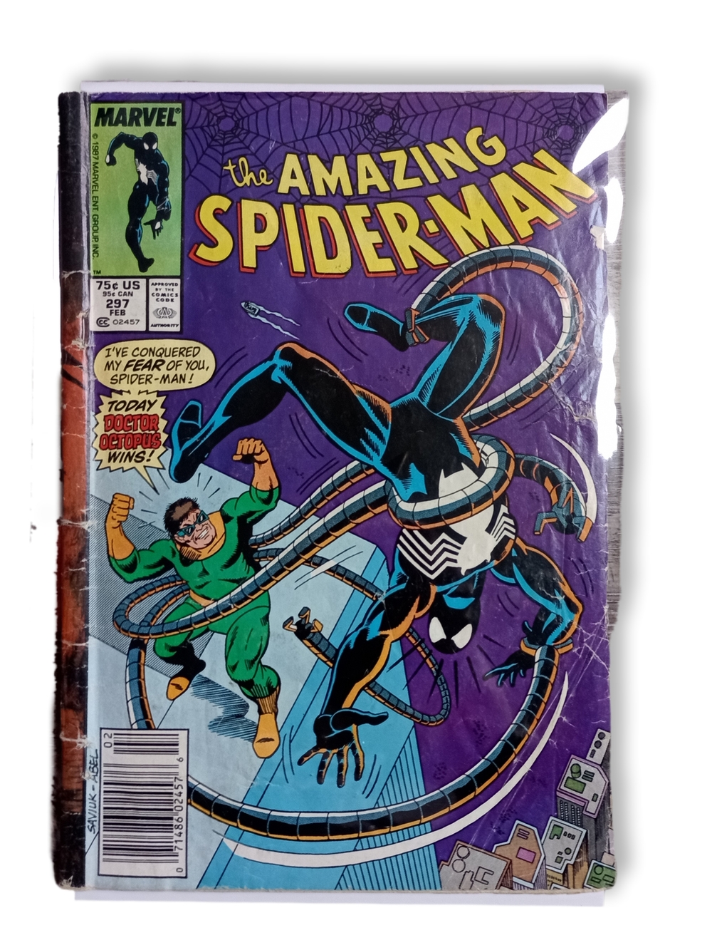 Marvel The Amazing Spider-Man Comic Book - Purple Cover